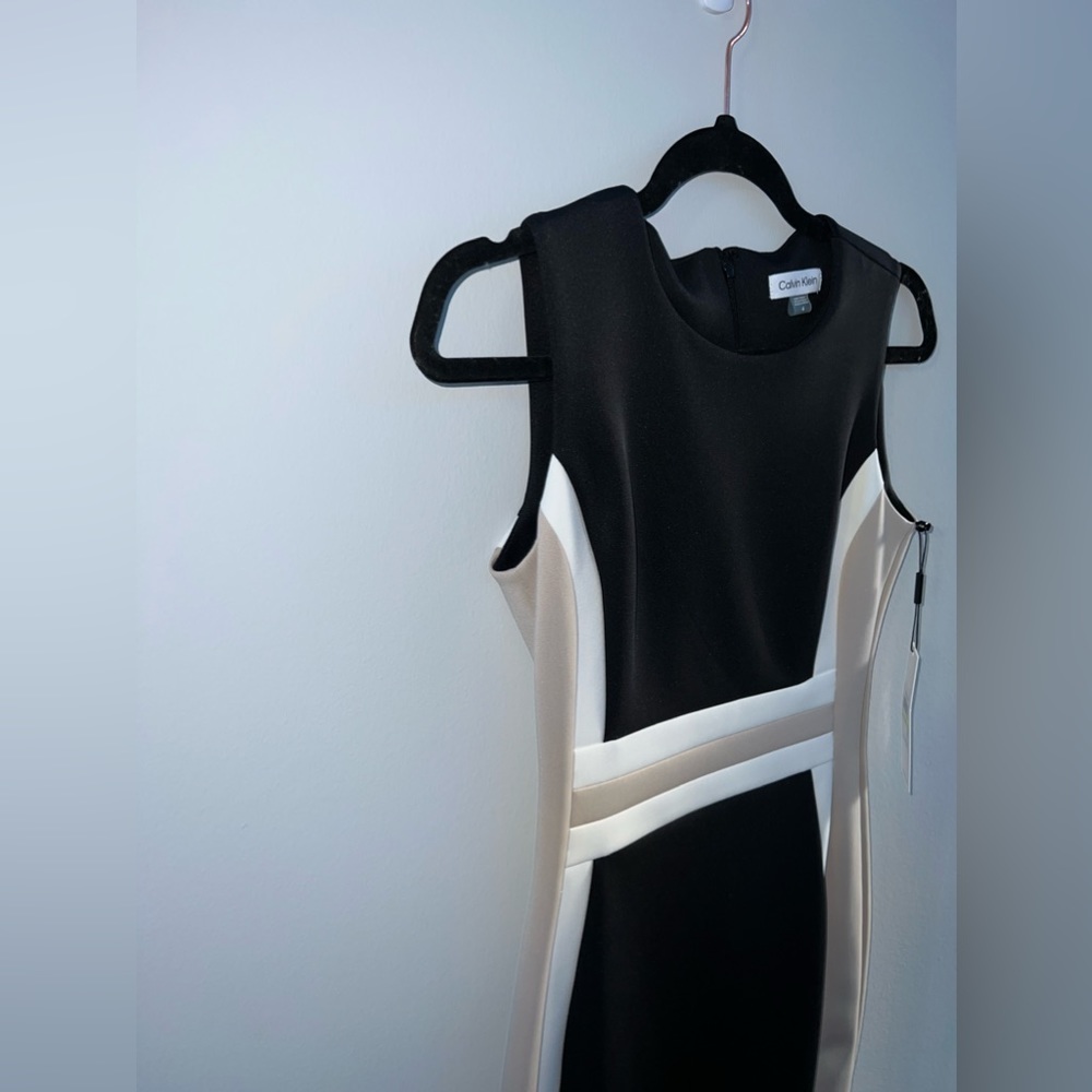 Brand new Calvin Klein Dress size 4 nude colors